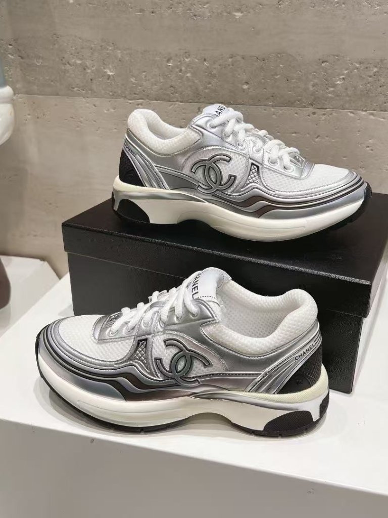 Authentic Chanel Platform Dad Shoes
